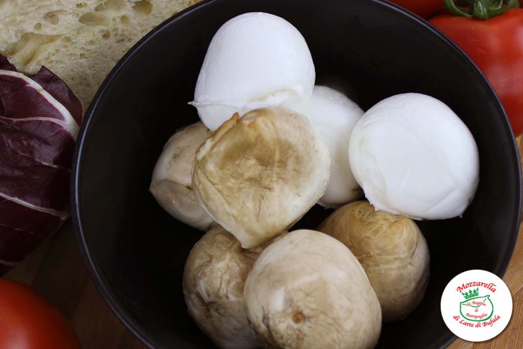 La mozzarella di bufala può essere anche affumicata