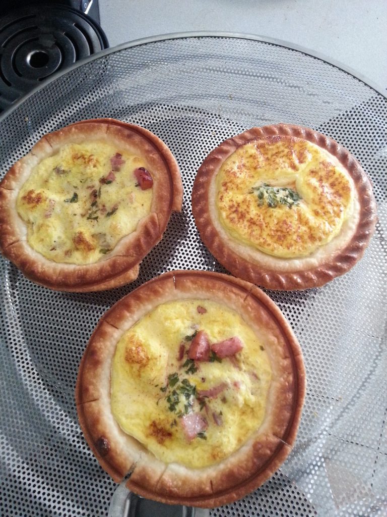 mini quiches salsiccia mozzarella broccoli