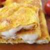 frittata con mozzarella